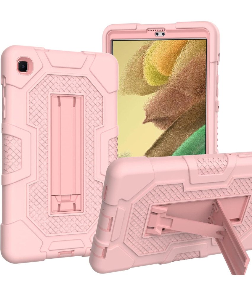 Etui do Samsung Galaxy Tab A7 Lite 8.7” Pancerne z Podstawką Różowe