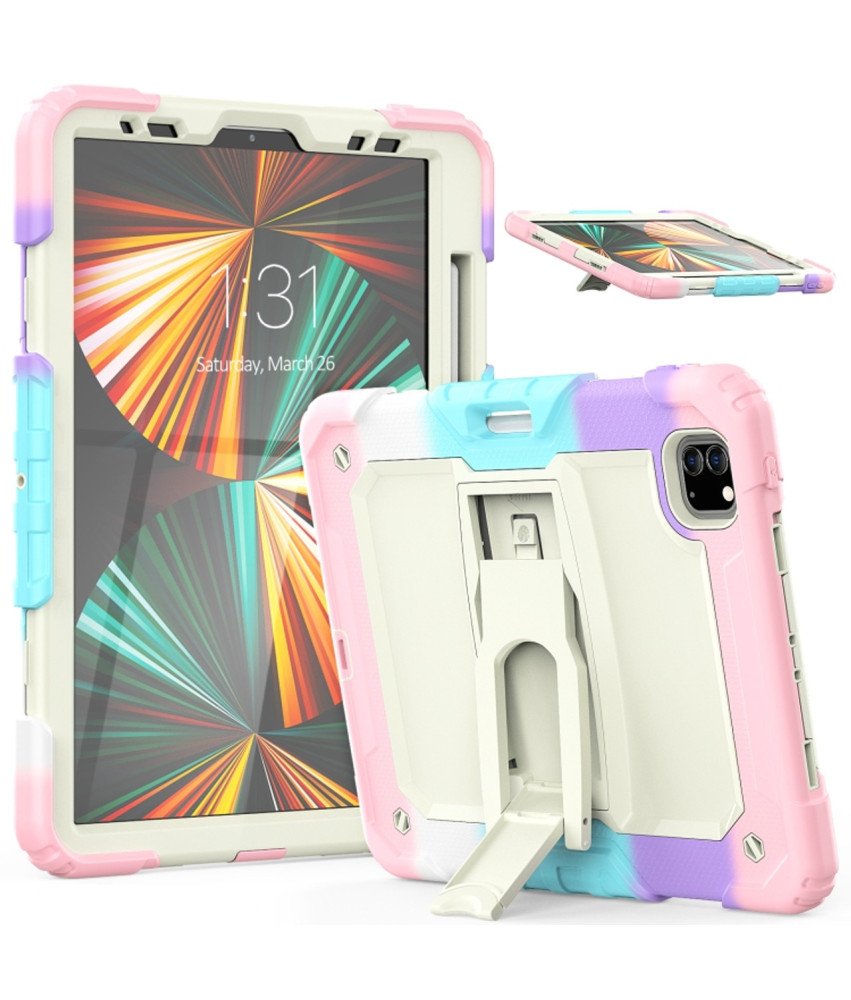 Ohišje za iPad Air 5/Air 4/Pro 11" Stojalo in pisalo Stylus Pen barvno