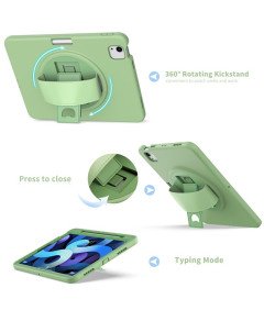 Etui do iPad Air 5/Air 4/Pro 11" Podstawka i Miejsce na Rysik Zielone