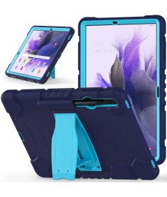 Etui do Samsung Galaxy Tab S7 Plus 12.4” z Miejscem na Rysik Granatowe