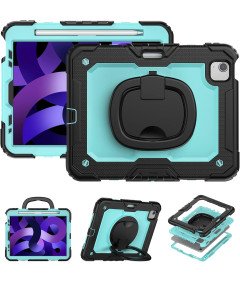 Etui do iPad Air 5/Air 4/Pro 11" Podstawka Miejsce na Rysik Niebieskie