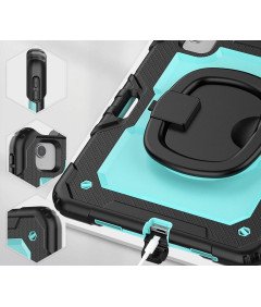 Etui do iPad Air 5/Air 4/Pro 11" Podstawka Miejsce na Rysik Niebieskie