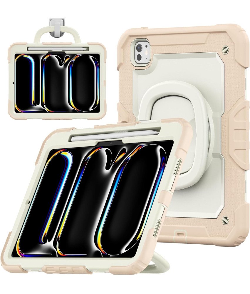 Ohišje za iPad Air 5/Air 4/Pro 11" s stojalom in držalom za pisalo Roza