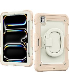 Ohišje za iPad Air 5/Air 4/Pro 11" s stojalom in držalom za pisalo Roza