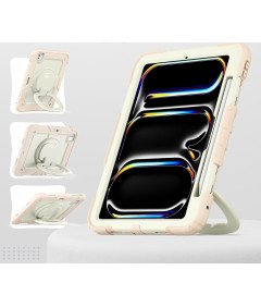 Ohišje za iPad Air 5/Air 4/Pro 11" s stojalom in držalom za pisalo Roza