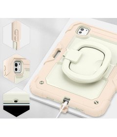 Ohišje za iPad Air 5/Air 4/Pro 11" s stojalom in držalom za pisalo Roza