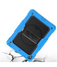 Etui do iPad Air 3/Pro 10.5" z Podstawką i Paskiem na Ramię Niebieskie