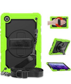Etui do Galaxy Tab A7 10,4” z Podstawką i Paskiem na Ramię Zielone