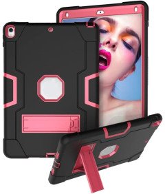 Etui do iPad 6/Air 2/Pro 9.7" Pancerne z Podstawką Różowe