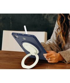 Ohišje za iPad Air 5/Air 4/Pro 11" Držalo za pisalo Stylus Navy blue