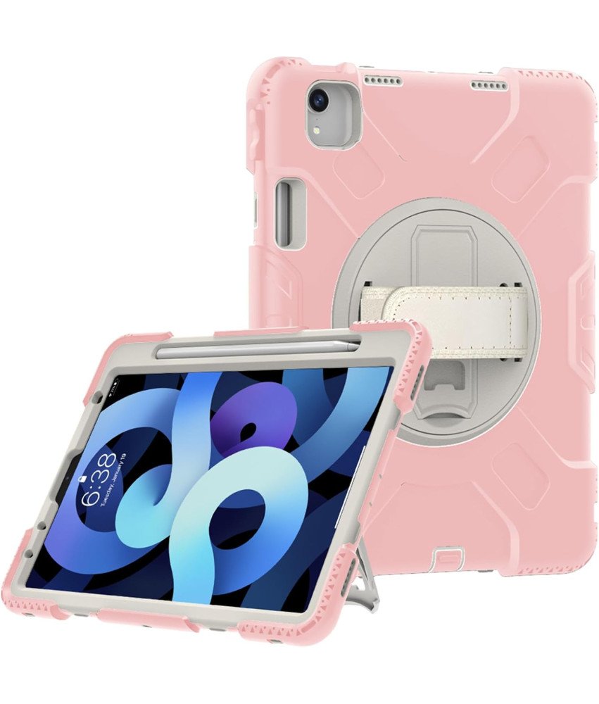 Etui do iPad 3/2/1/Pro 11" z Podstawką i Miejscem na Rysik Różowe