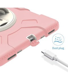 Etui do iPad 3/2/1/Pro 11" z Podstawką i Miejscem na Rysik Różowe