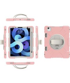 Etui do iPad 3/2/1/Pro 11" z Podstawką i Miejscem na Rysik Różowe