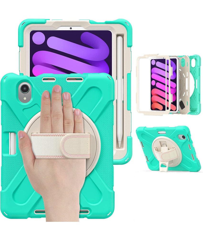 Ohišje za iPad Mini 6 8,3" s stojalom in držalom za pisalo Mint