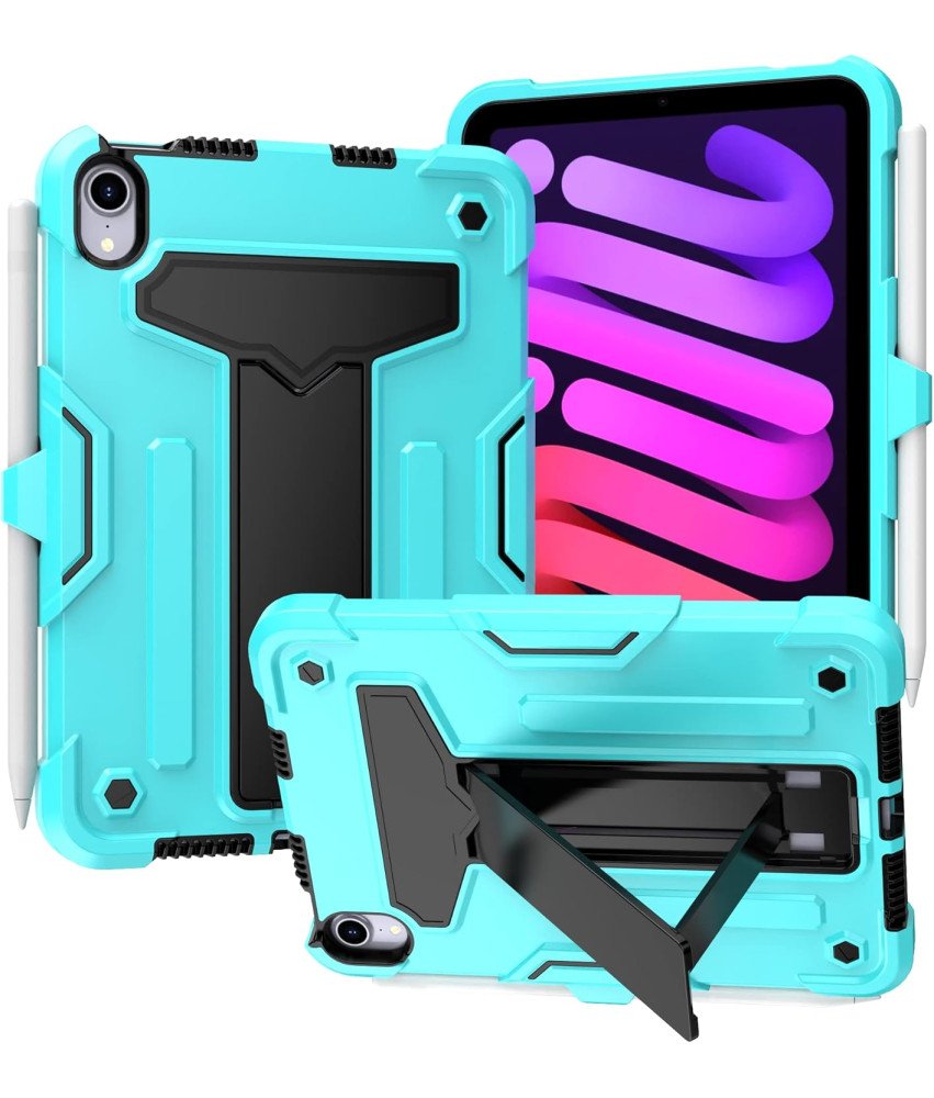 Etui do iPad Mini 6 8.3" z Podstawką i Miejscem na Rysik Miętowe