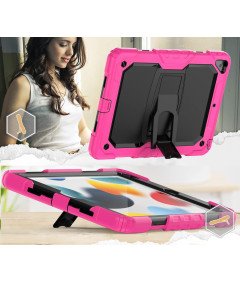 Etui do iPad Mini 5/4 7.9" z Podstawką i Paskiem na Ramię Różowe