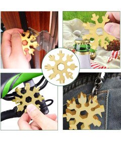 Multitool Travel Multitool 18v1 Gold Outdoor
