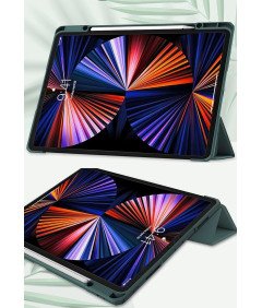 Ohišje za iPad Pro 12,9" Magnetno z držalom za pisalo Zeleno