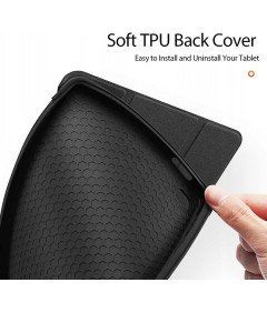 Etui do Samsung Galaxy Tab A7 Lite 8.7' Wytrzymałe Magnetyczne Czarne