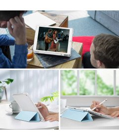 Ohišje za iPad Pro 3/2/1 11" Magnetno z držalom za pisalo Modro