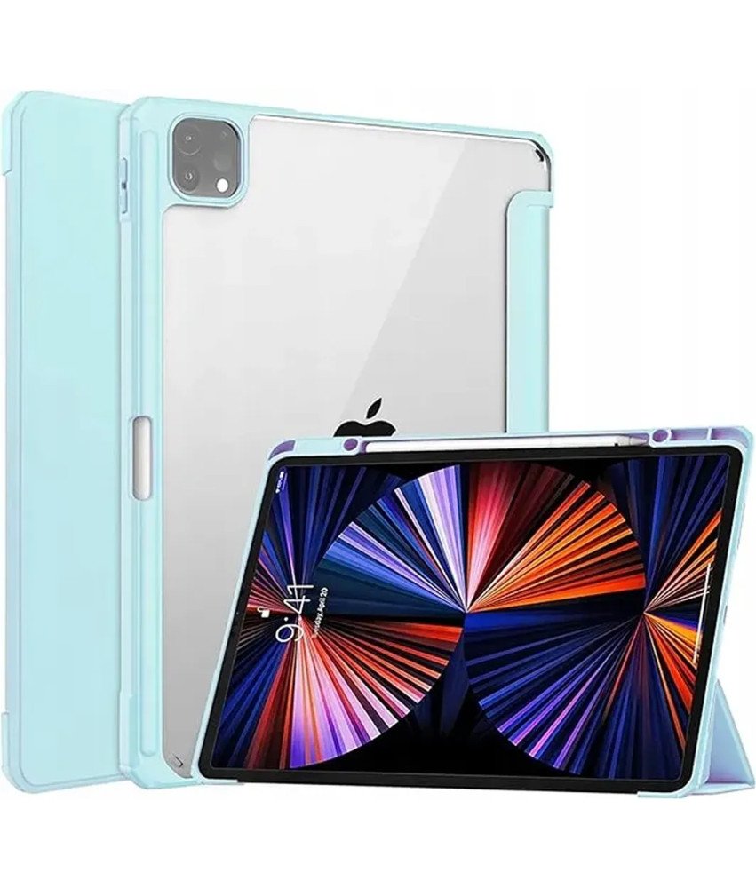 Ohišje za iPad Pro 12,9" Magnetno z držalom za pisalo Modro