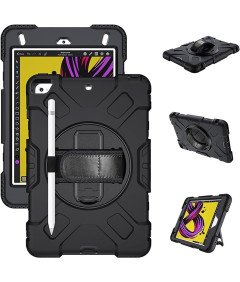 Ohišje za iPad Mini 5/Mini 4 Armoured z vrtljivim stojalom Black