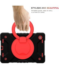 Ohišje za Samsung Galaxy Tab A 10.1" z naramnico Rdeče