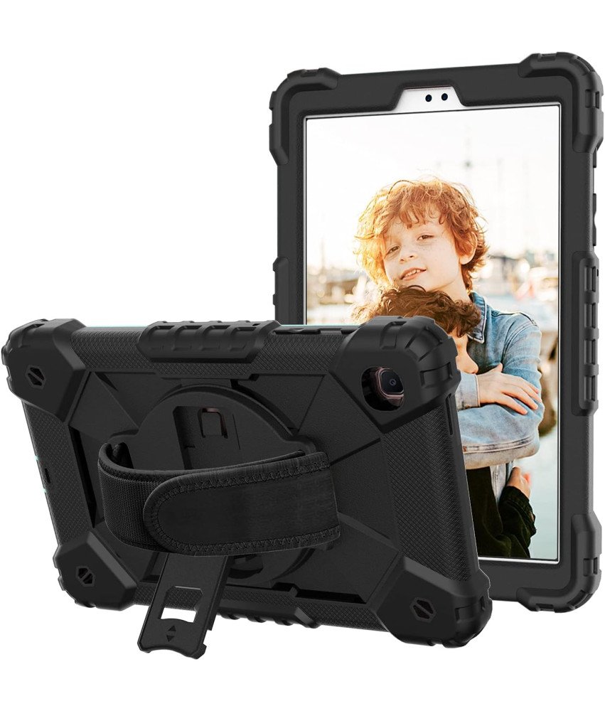 Etui do Samsung Galaxy Tab A 8.0" Podstawka i Pasek na Ramię Czarne
