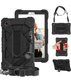 Etui do Samsung Galaxy Tab A 8.0" Podstawka i Pasek na Ramię Czarne