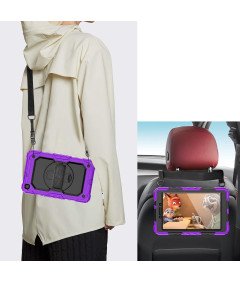 Ohišje za Samsung Galaxy Tab A7 Lite 8,7" z naramnico vijolične barve