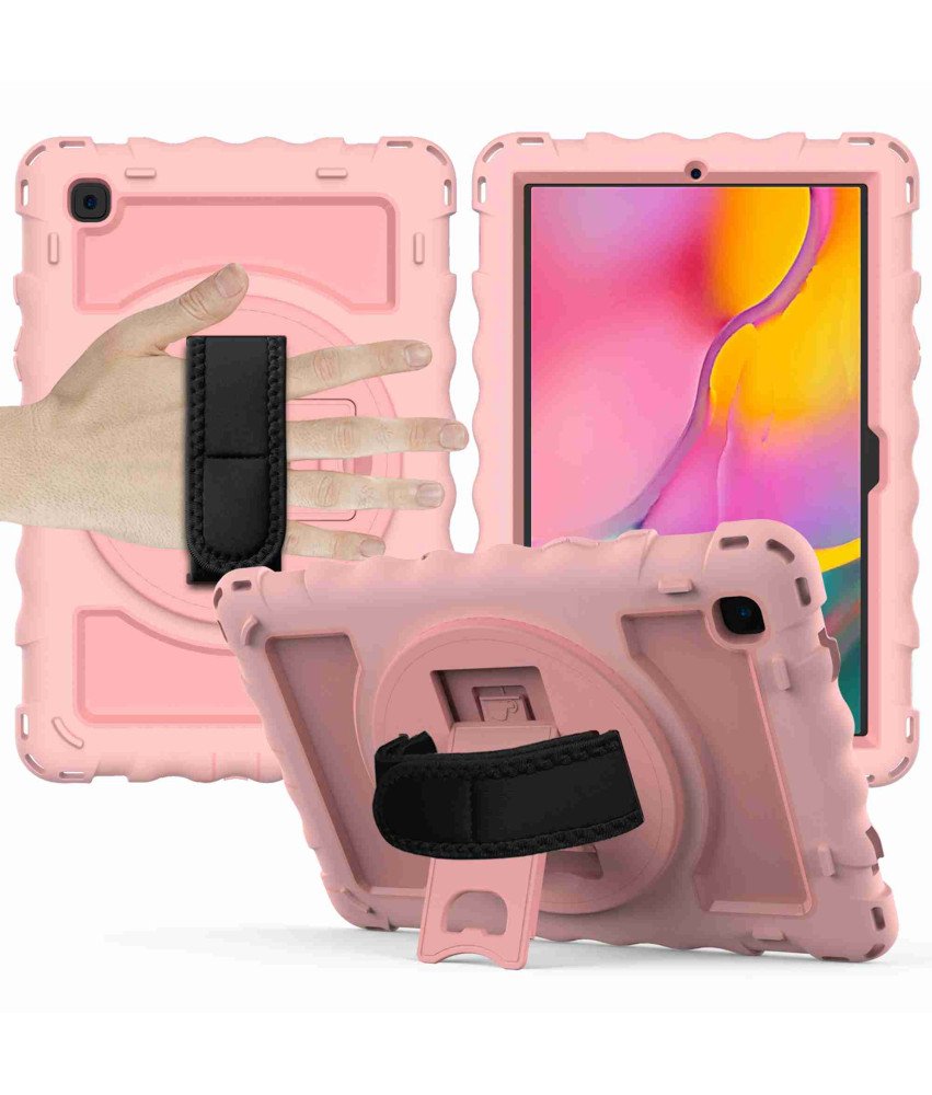 Ohišje za Samsung Galaxy Tab A7 10,4" z naramnico Roza