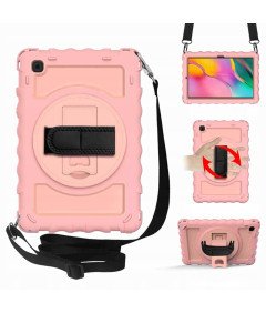 Ohišje za Samsung Galaxy Tab A7 10,4" z naramnico Roza