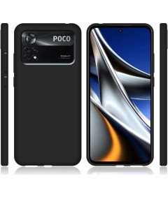 LYZXMY Komplet za zaščito za Xiaomi Poco X4 Pro 5G - TPU ohišje in kaljeno steklo