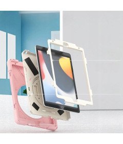 Ohišje za iPad 10,2" Armoured z vrtljivim stojalom Pink