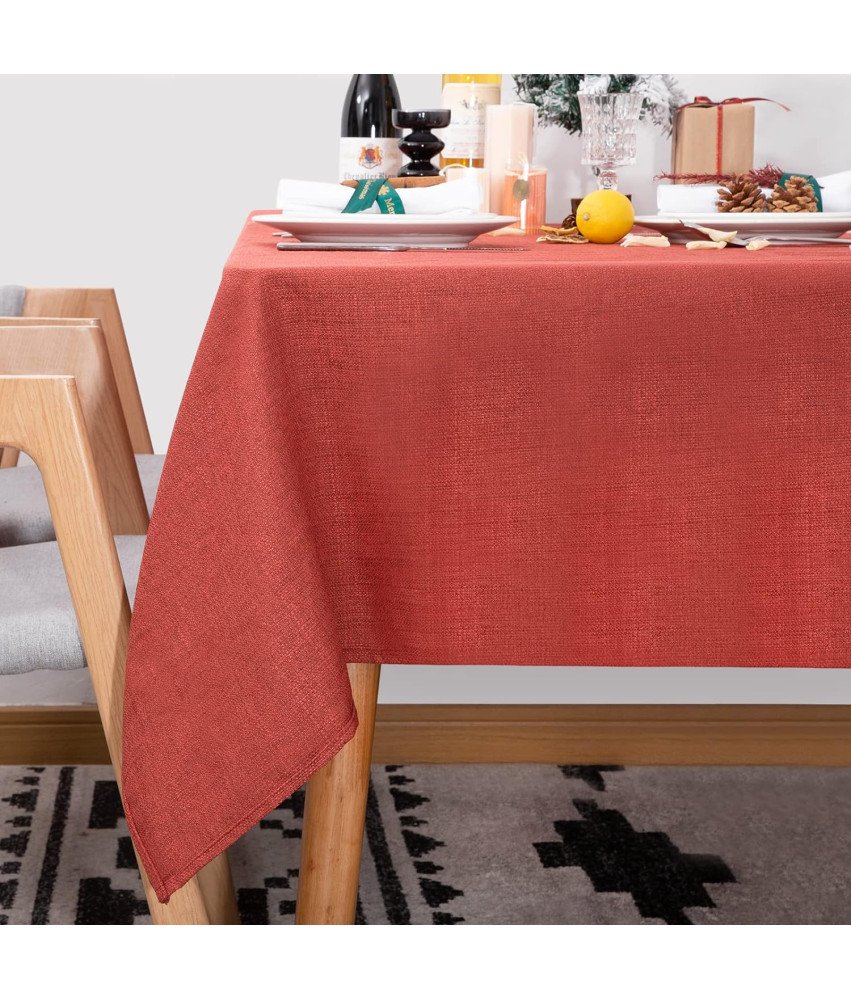 Eleganten namizni prt BAZIOE, eleganten za vse priložnosti, rdeč