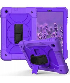 Etui na Samsunga Galaxy Tab A 10.1" z Paskiem na Ramię Fioletowy