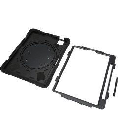 Ohišje za iPad 9/8/7 10,2" s stojalom in držalom za pisalo Črno