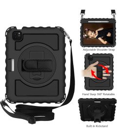 Etui do iPad Air 5/4 10.9”/Pro 11 z Podstawką Miejscem na Rysik Czarne