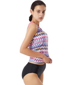 LULUWINGX Kostium Kąpielowy Tankini dla Kobiet, Rozmiar 2XL, Wielokolorowy