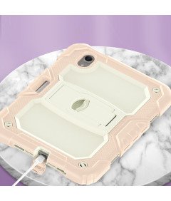 Ohišje za iPad Mini 6 8,3" s stojalom in naramnico Roza