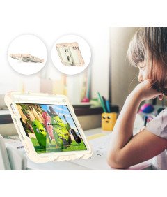 Ohišje za iPad Mini 6 8,3" s stojalom in naramnico Roza