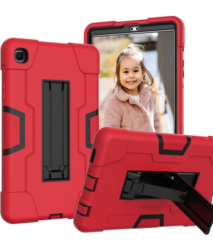 Ohišje za Samsung Galaxy Tab A 8,4" Oklepno s stojalom Red