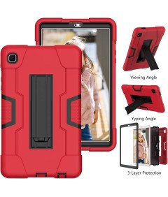 Ohišje za Samsung Galaxy Tab A 8,4" Oklepno s stojalom Red