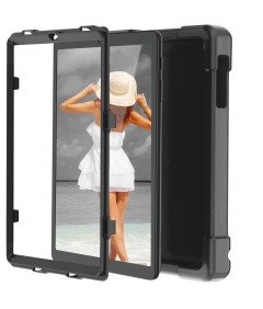 Ohišje za Samsung Galaxy Tab A 10.1 "Armoured z vrtljivim stojalom Black