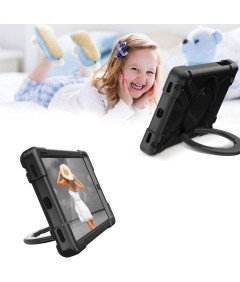 Etui do Samsung Galaxy Tab A 10.1"Pancerne z Obrotową Podstawką Czarne