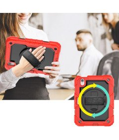 Etui do iPad Mini 6 8,3” z Podstawką i Paskiem na Ramię Czerwone