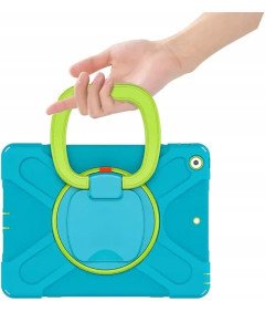 Etui do Samsung Galaxy Tab A 8.0 z Paskiem na Ramię Niebieskie