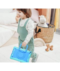 Ohišje za iPad Mini 6 8,3" s stojalom in naramnico Modro