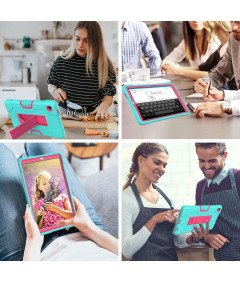 Etui do Samsung Galaxy Tab A7 Lite 8,7” Pancerne z Podstawką Miętowe