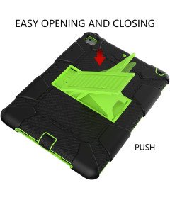 Ohišje za iPad 9,7" 2018 Armoured s stojalom Black